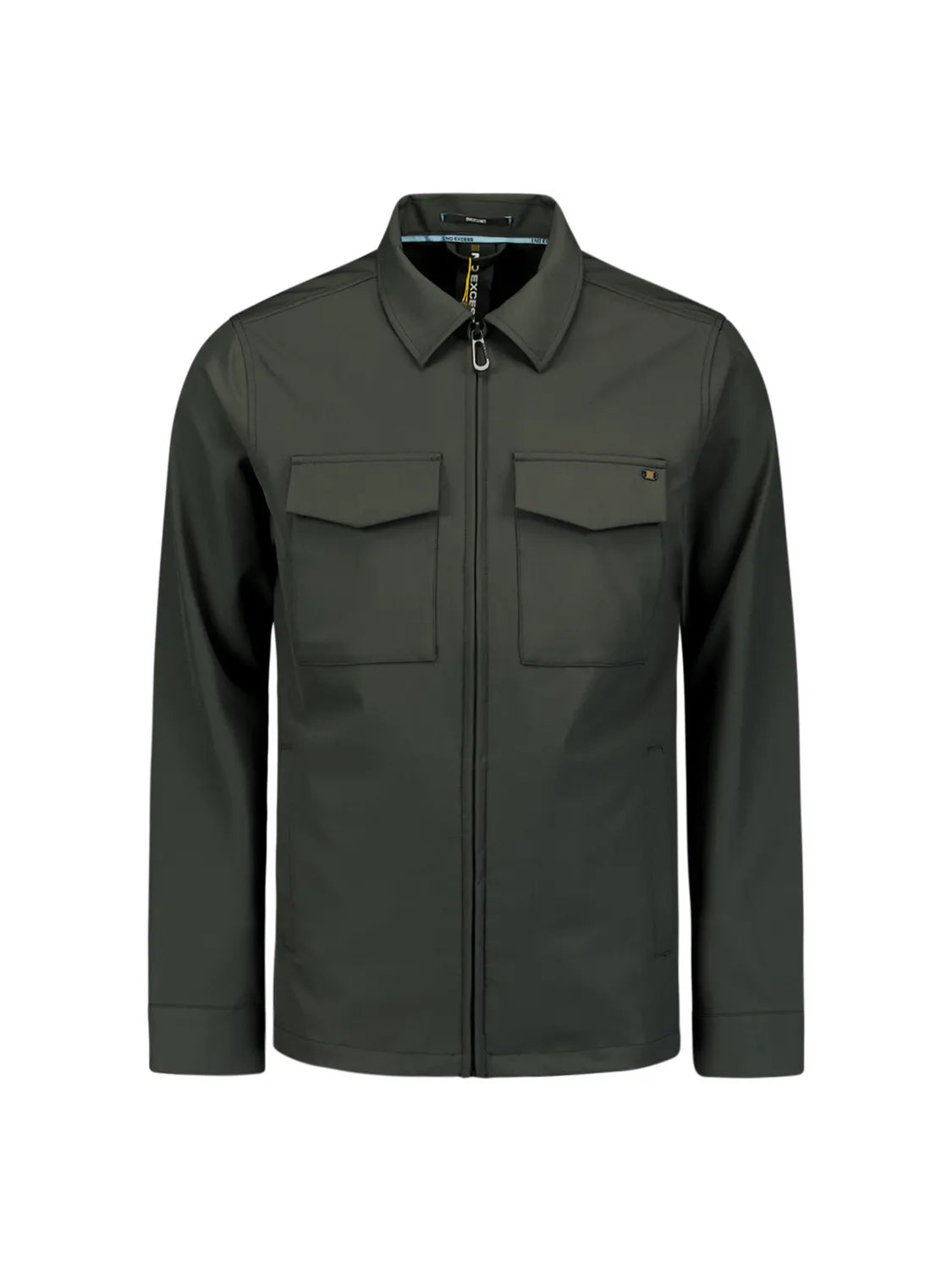 Overshirt mit aufgesetzten Taschen