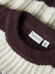Strickpullover gestreift