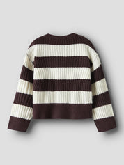 Strickpullover gestreift