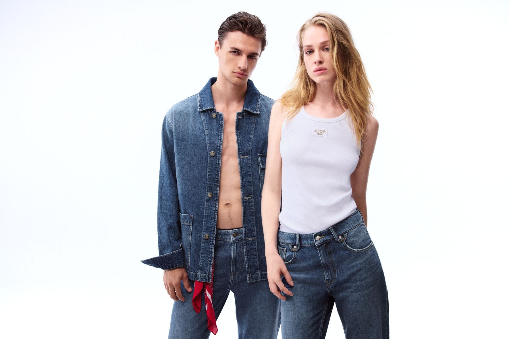 Jeansjacke aus Baumwolle