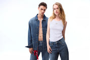 Jeansjacke aus Baumwolle