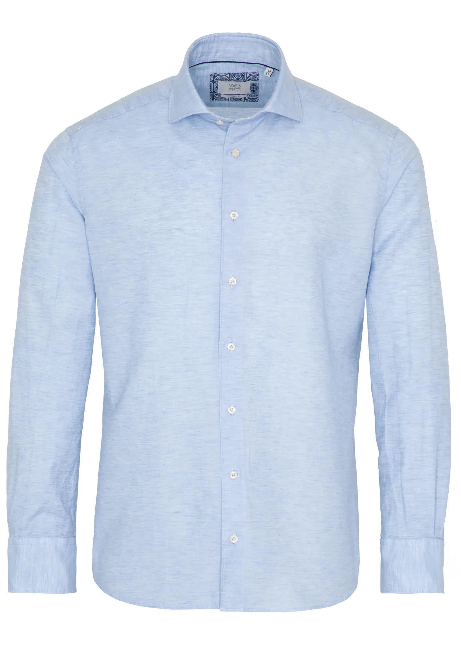 Hemd Modern Fit aus Leinenmix