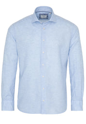 Hemd Modern Fit aus Leinenmix