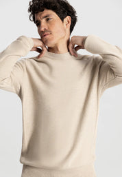 Strickpullover aus Baumwollmix