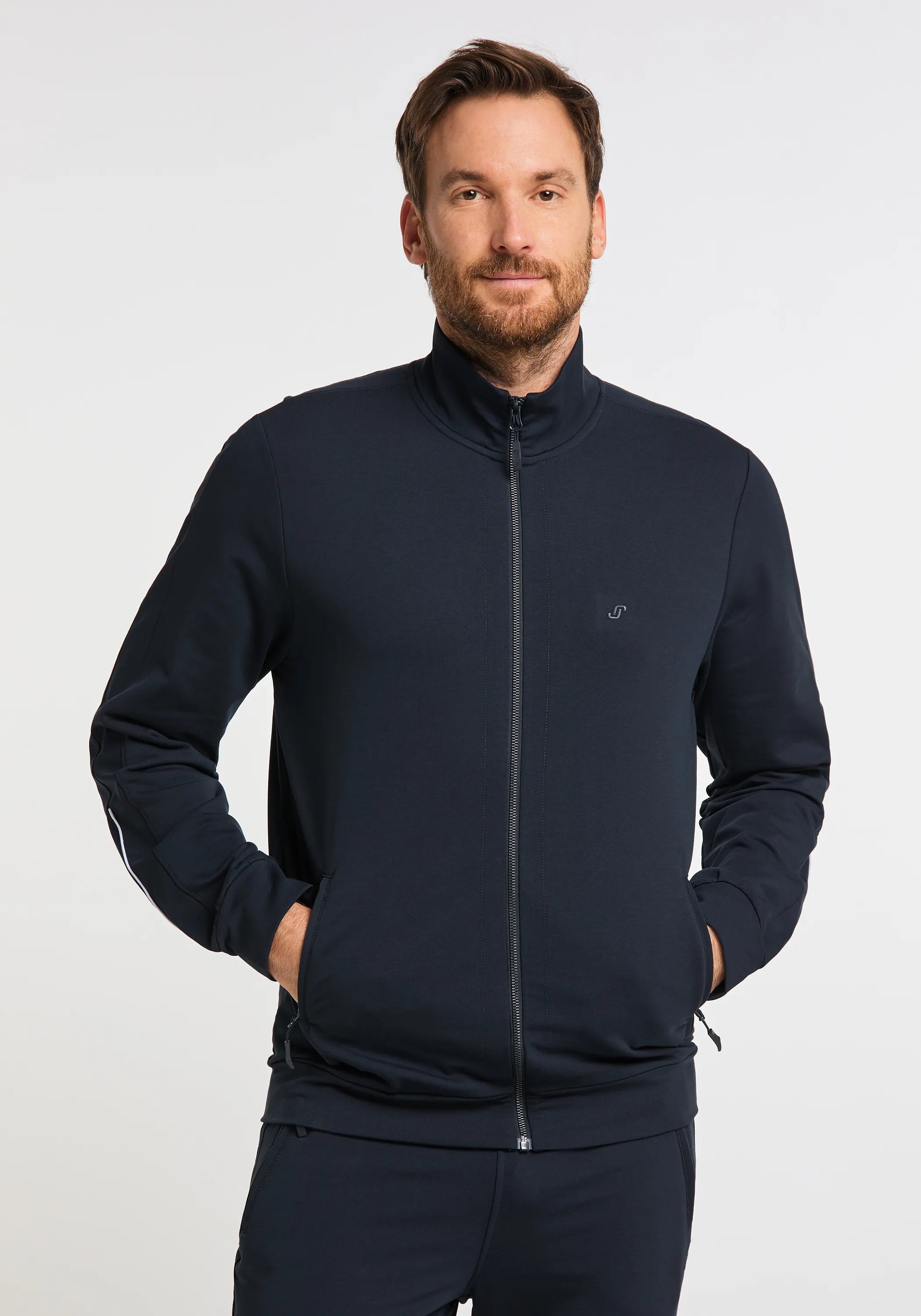 Sweatshirtjacke HENRI aus Baumwollmix