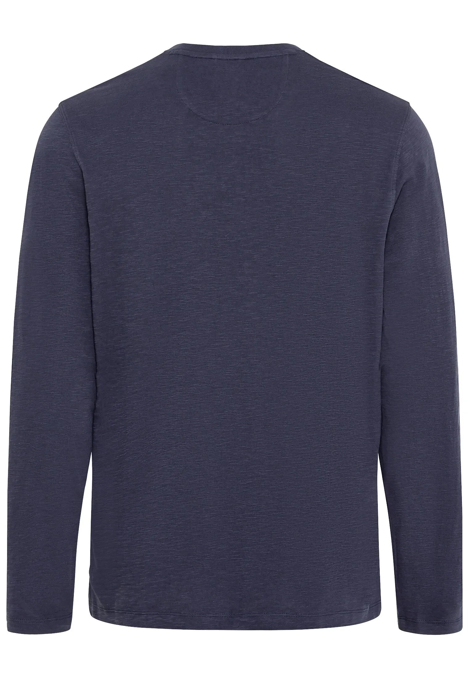 Langarmshirt mit Henleykragen