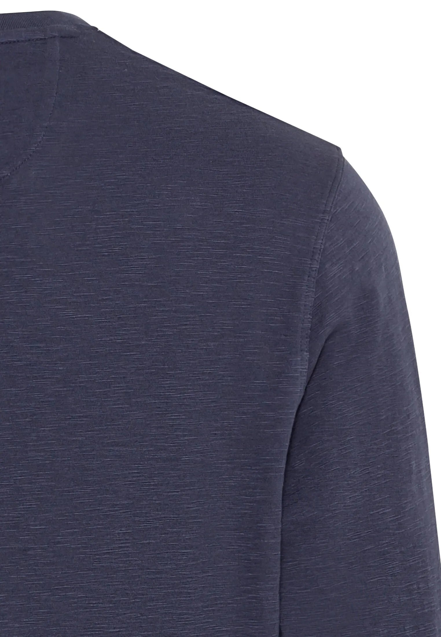Langarmshirt mit Henleykragen