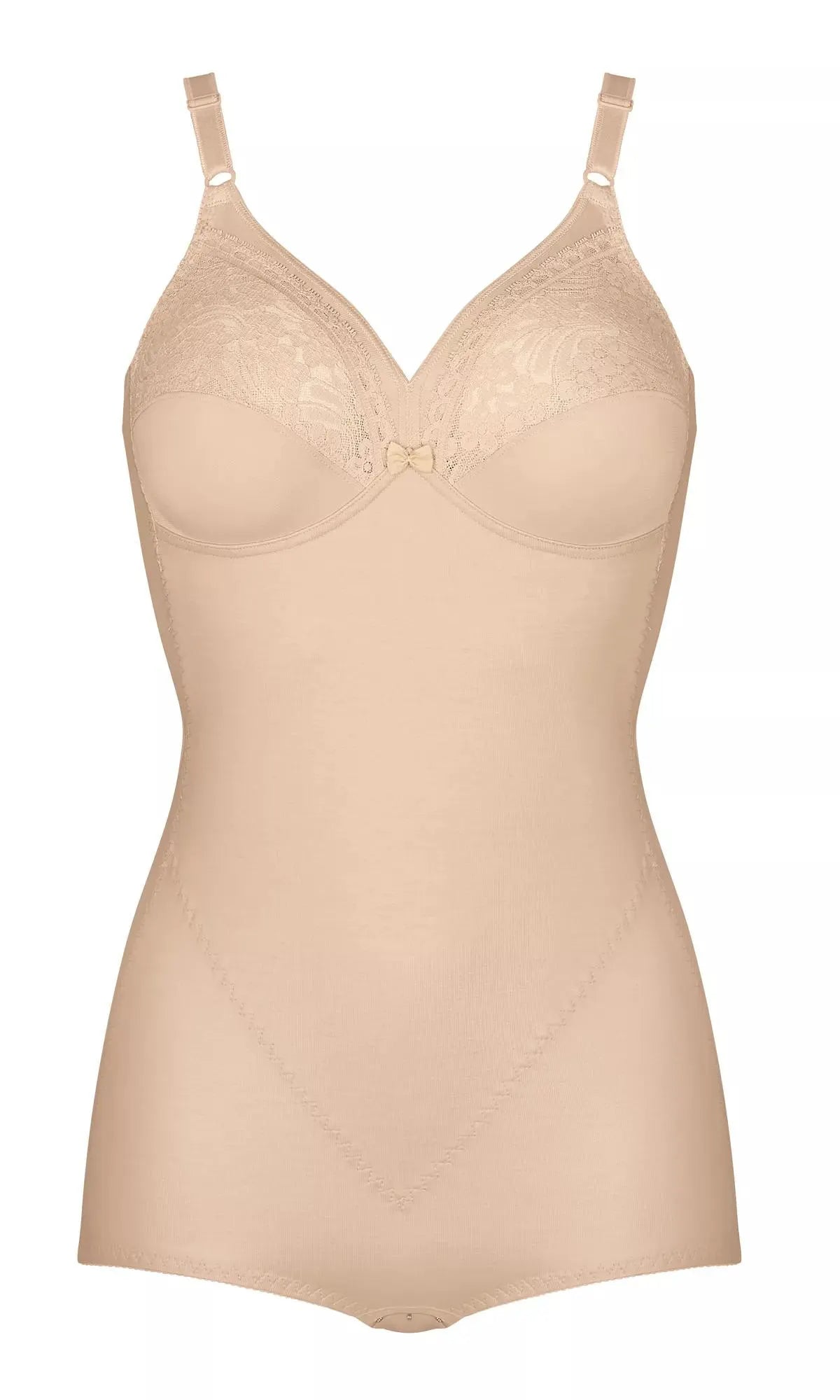 Formfit-Body mit Spitzendetails