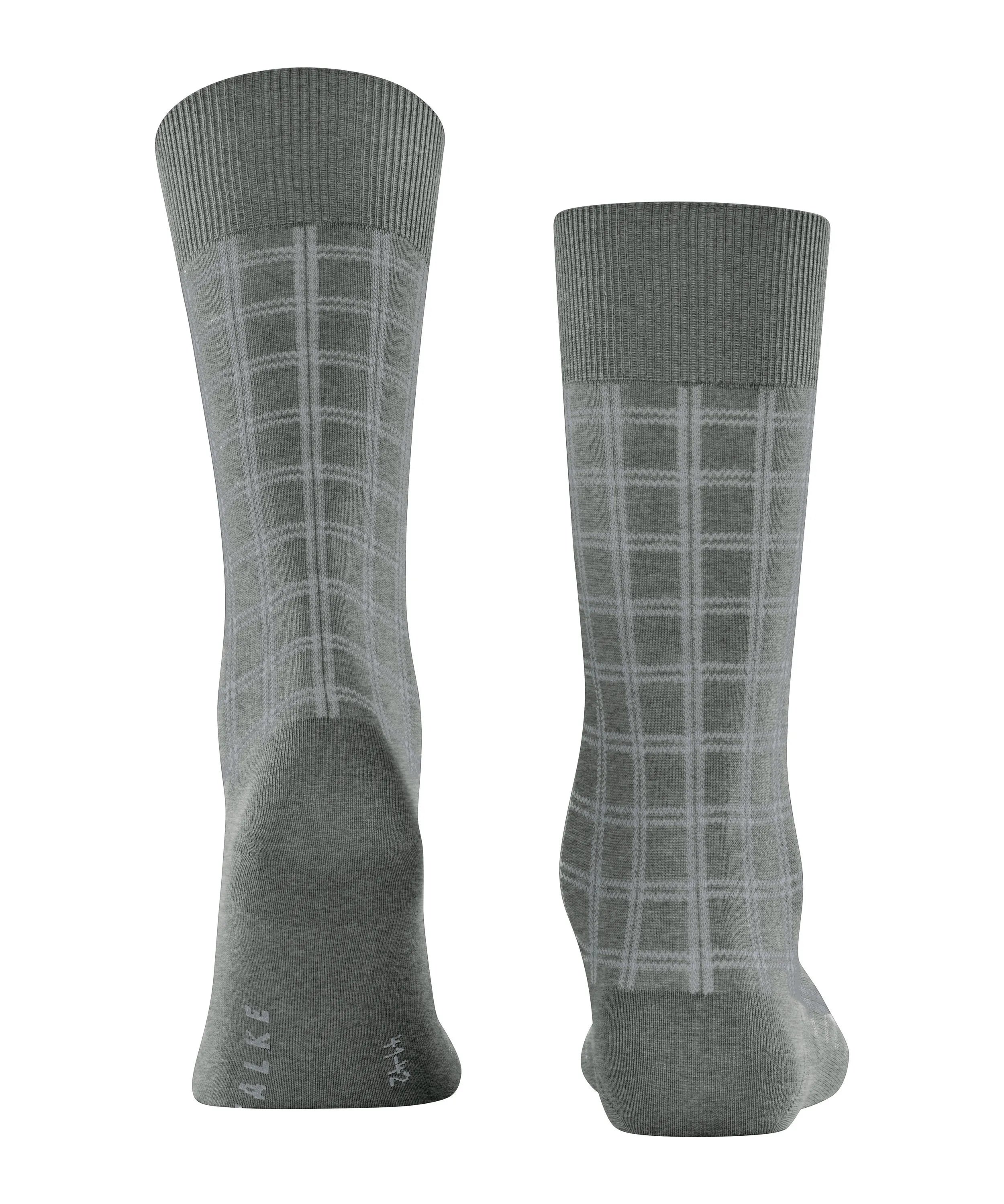 Karierte Socken aus Baumwolle