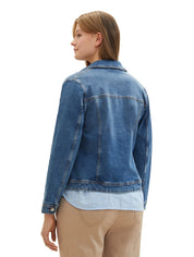 Jeansjacke aus Baumwolle