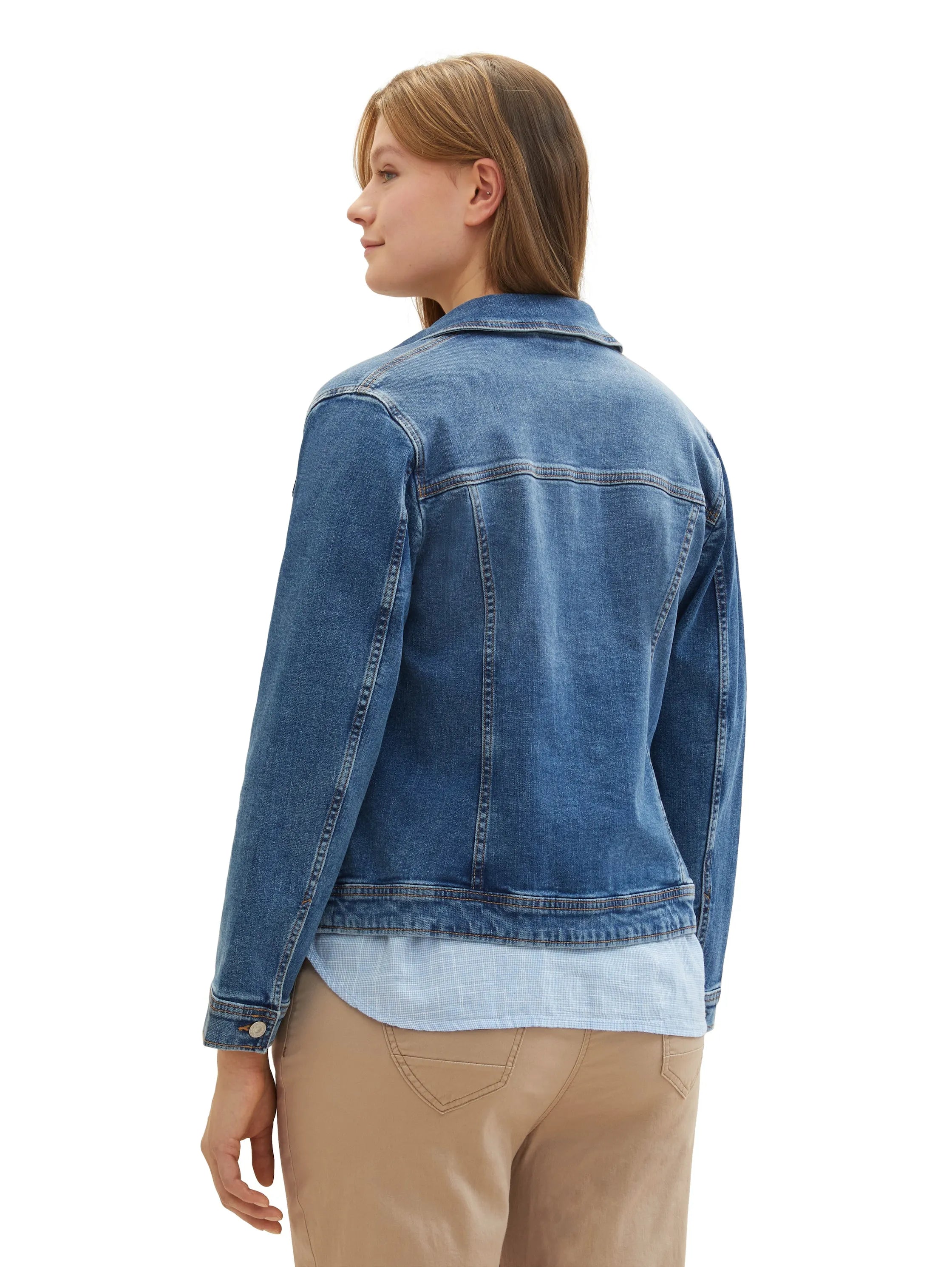 Jeansjacke aus Baumwolle
