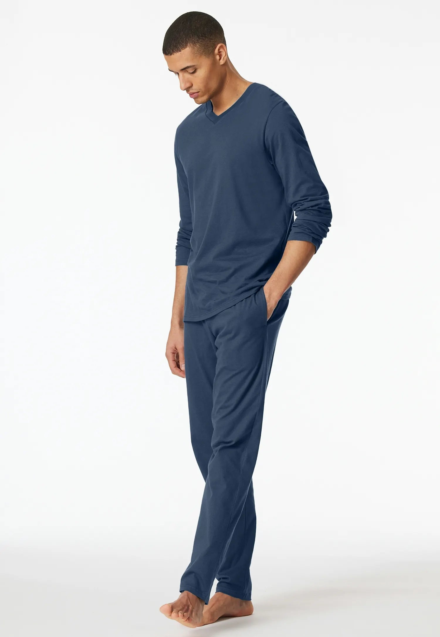 Langarmshirt aus Baumwolle