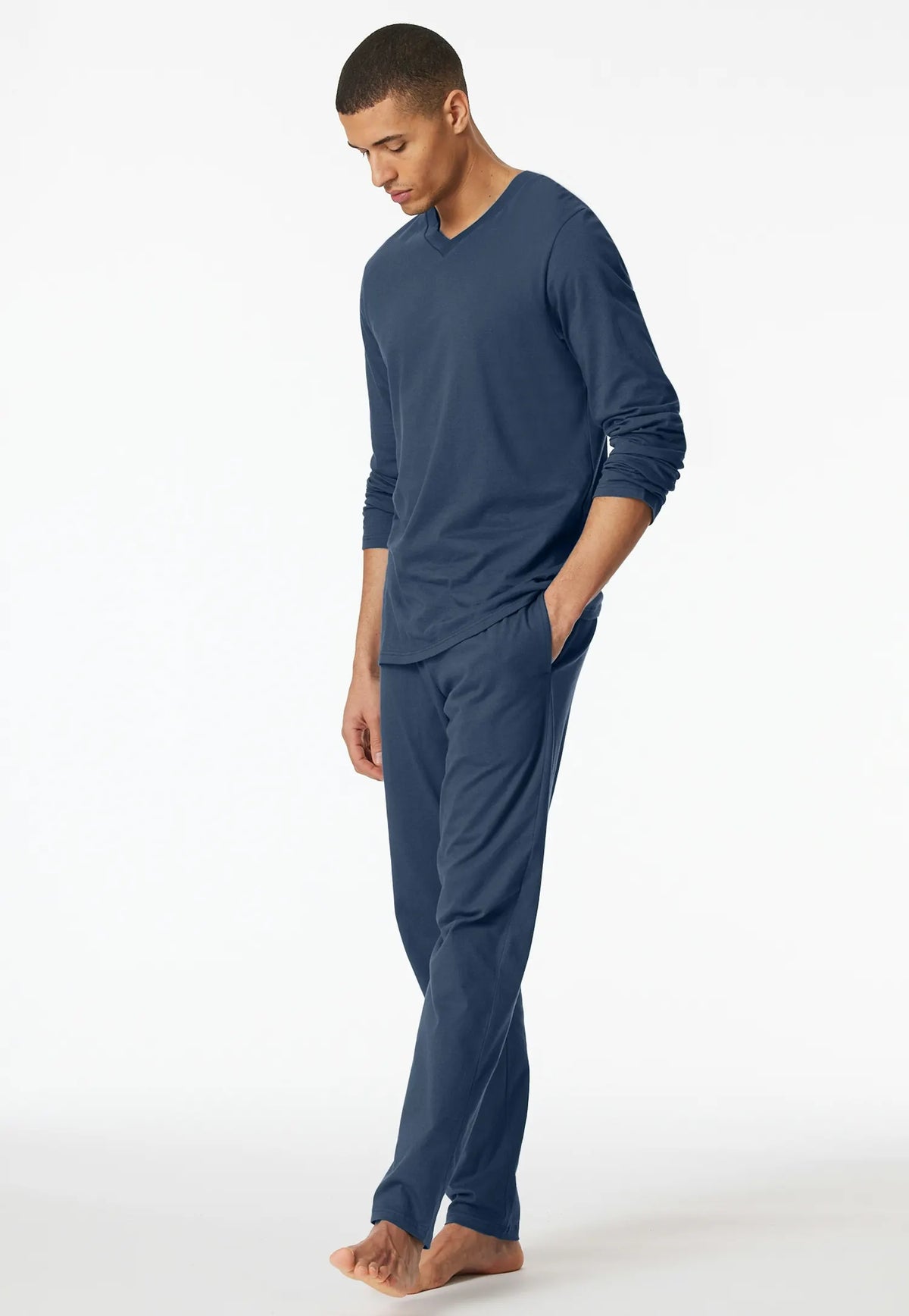 Langarmshirt aus Baumwolle
