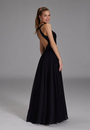 Abendkleid Maxi mit Stickerei