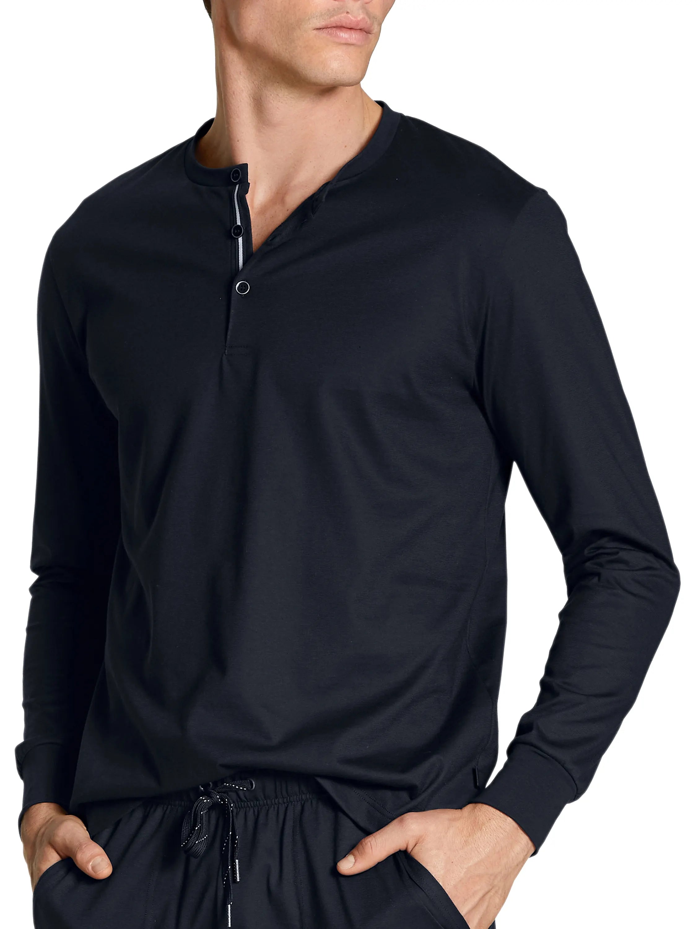 Langarmshirt aus Baumwolle