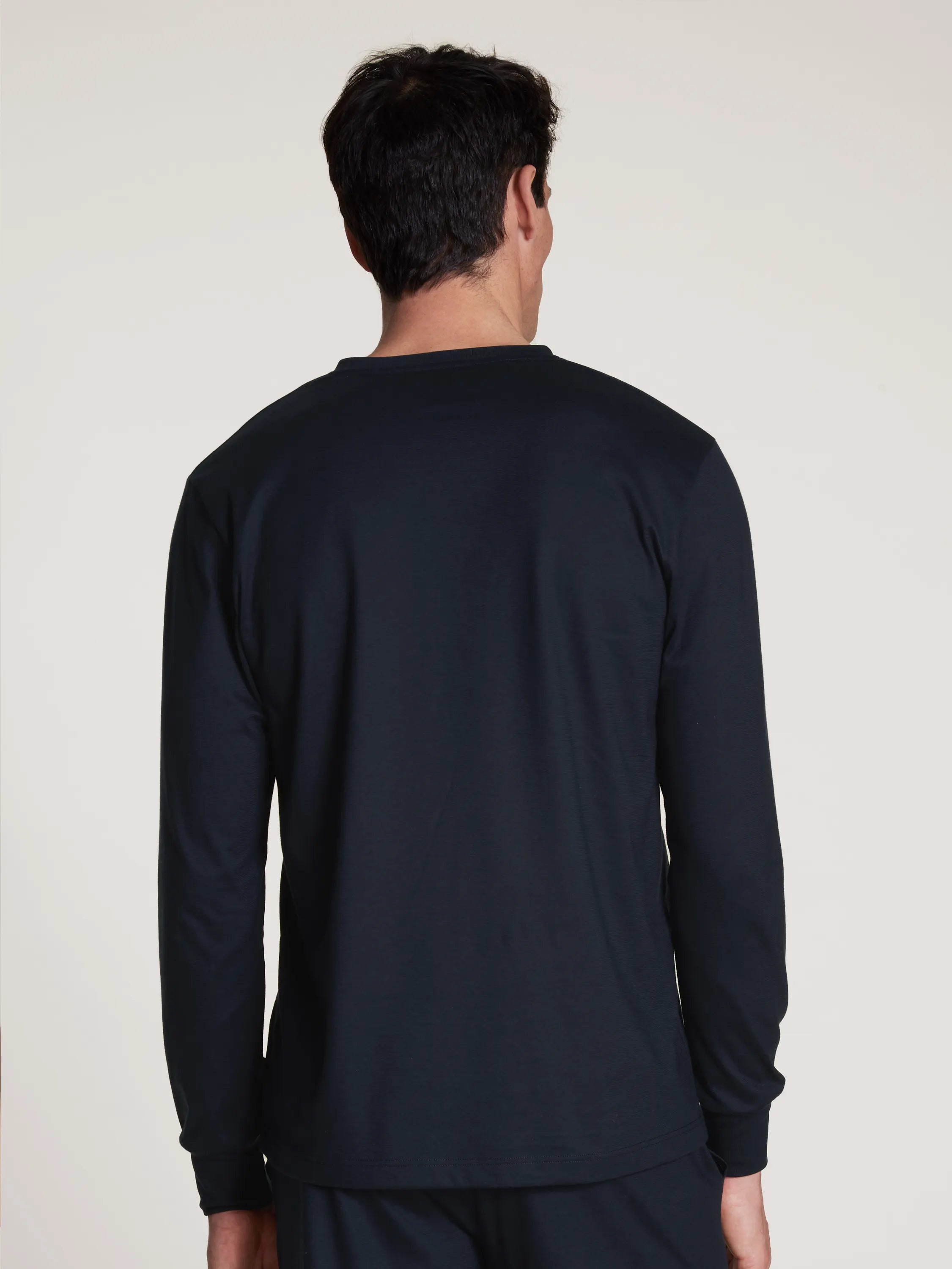 Langarmshirt aus Baumwolle