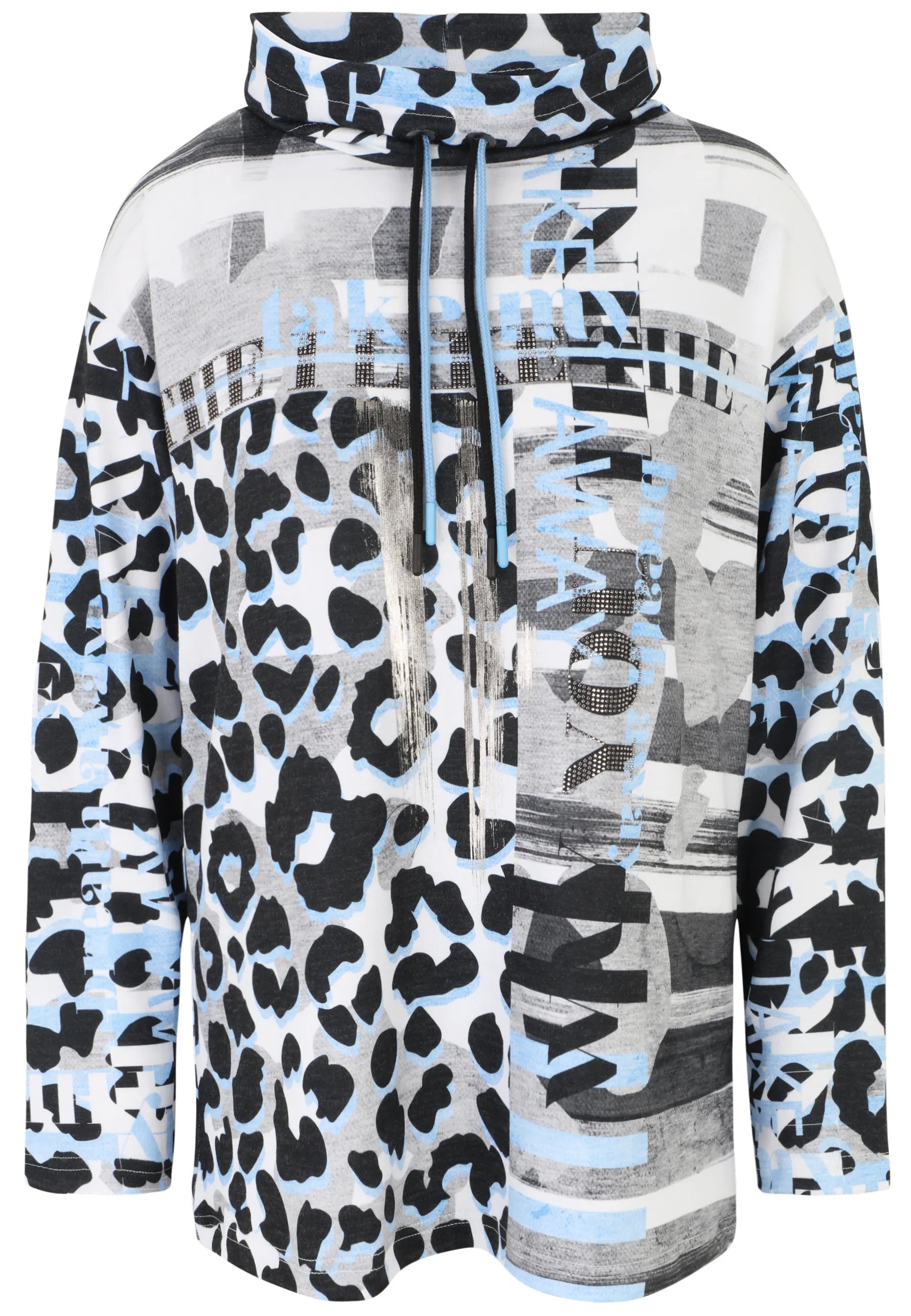 Gemustertes Sweatshirt