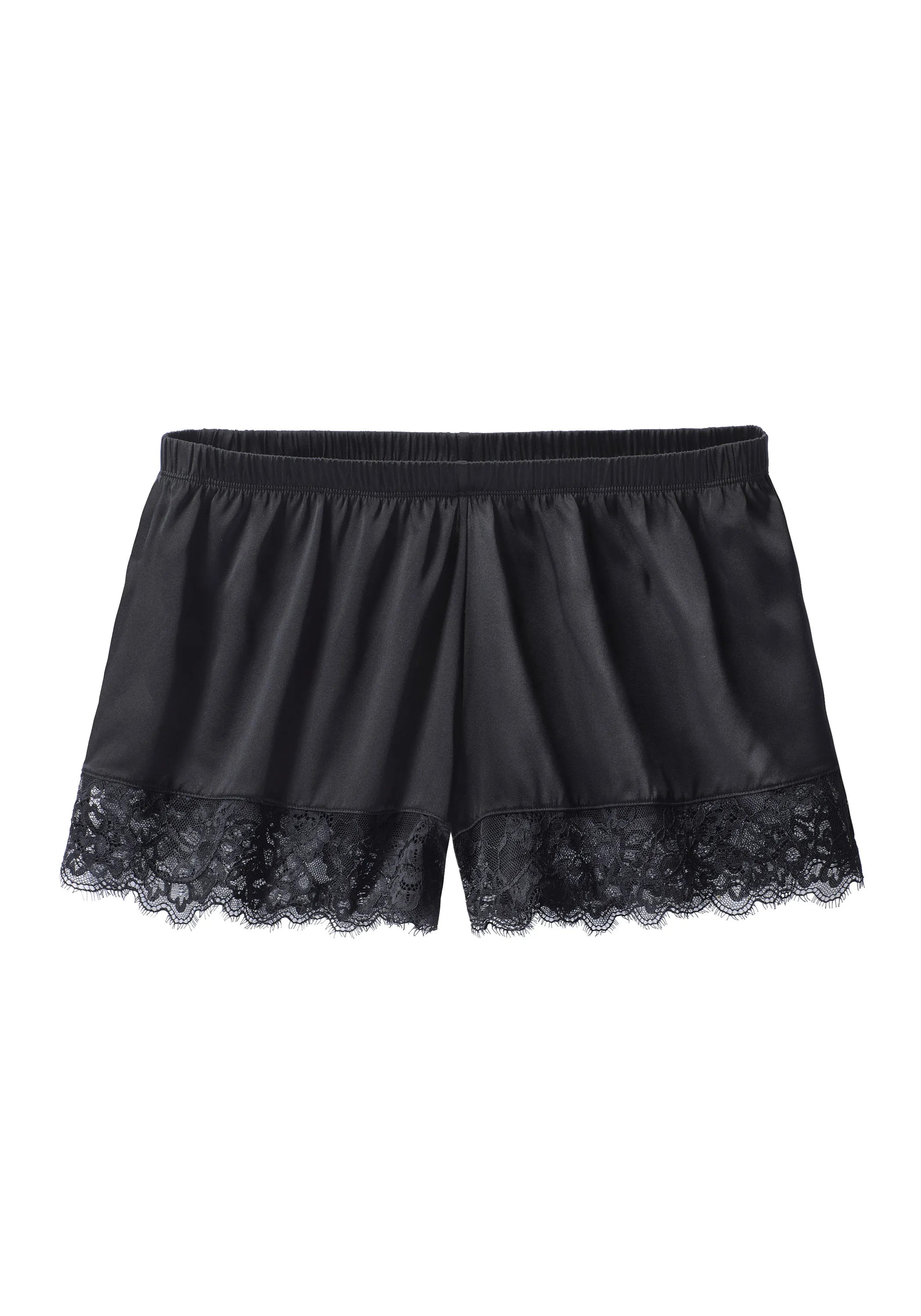 Schlafshorts aus Seidenmix