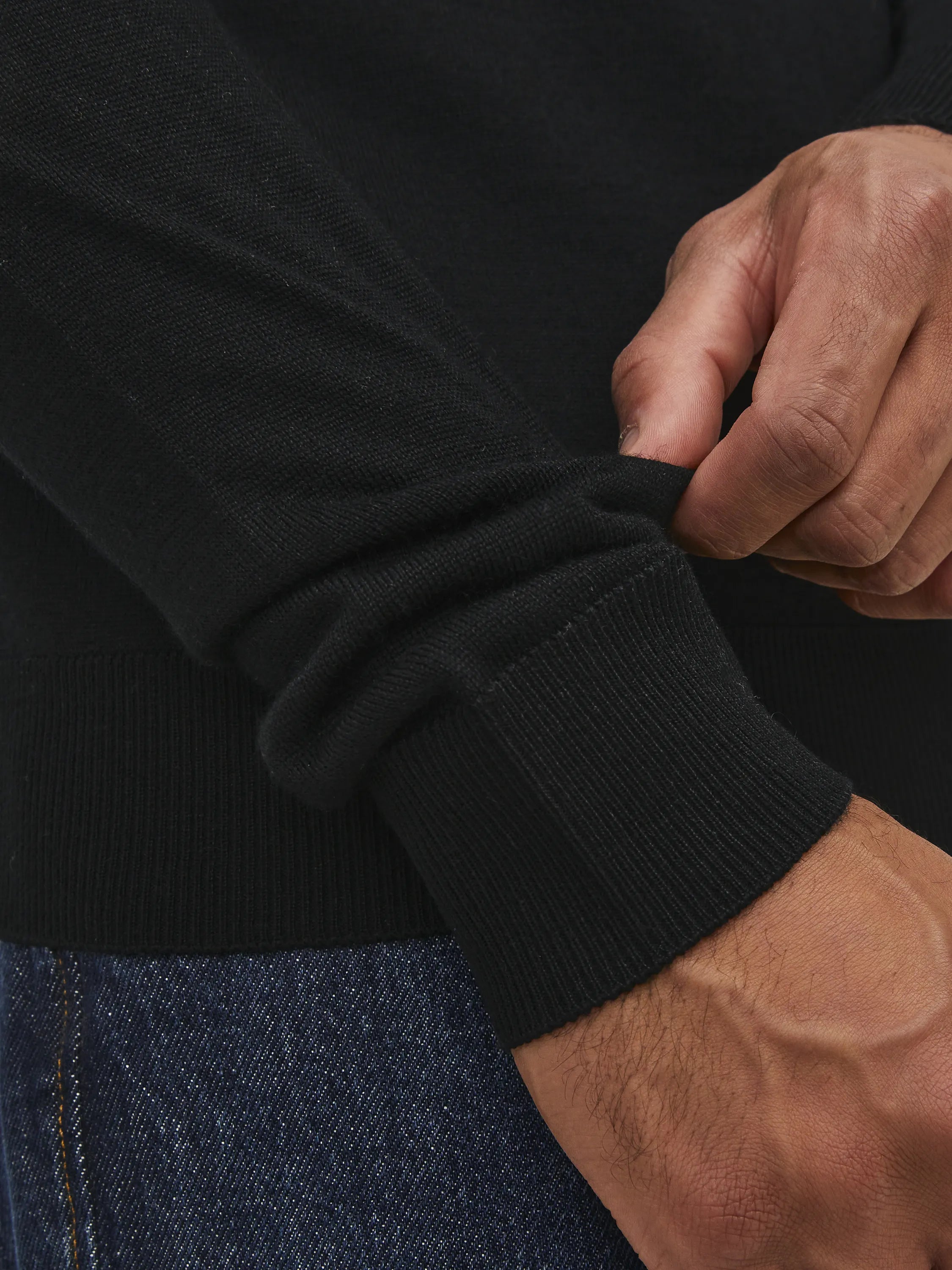 Feinstrickpullover aus Merinowolle