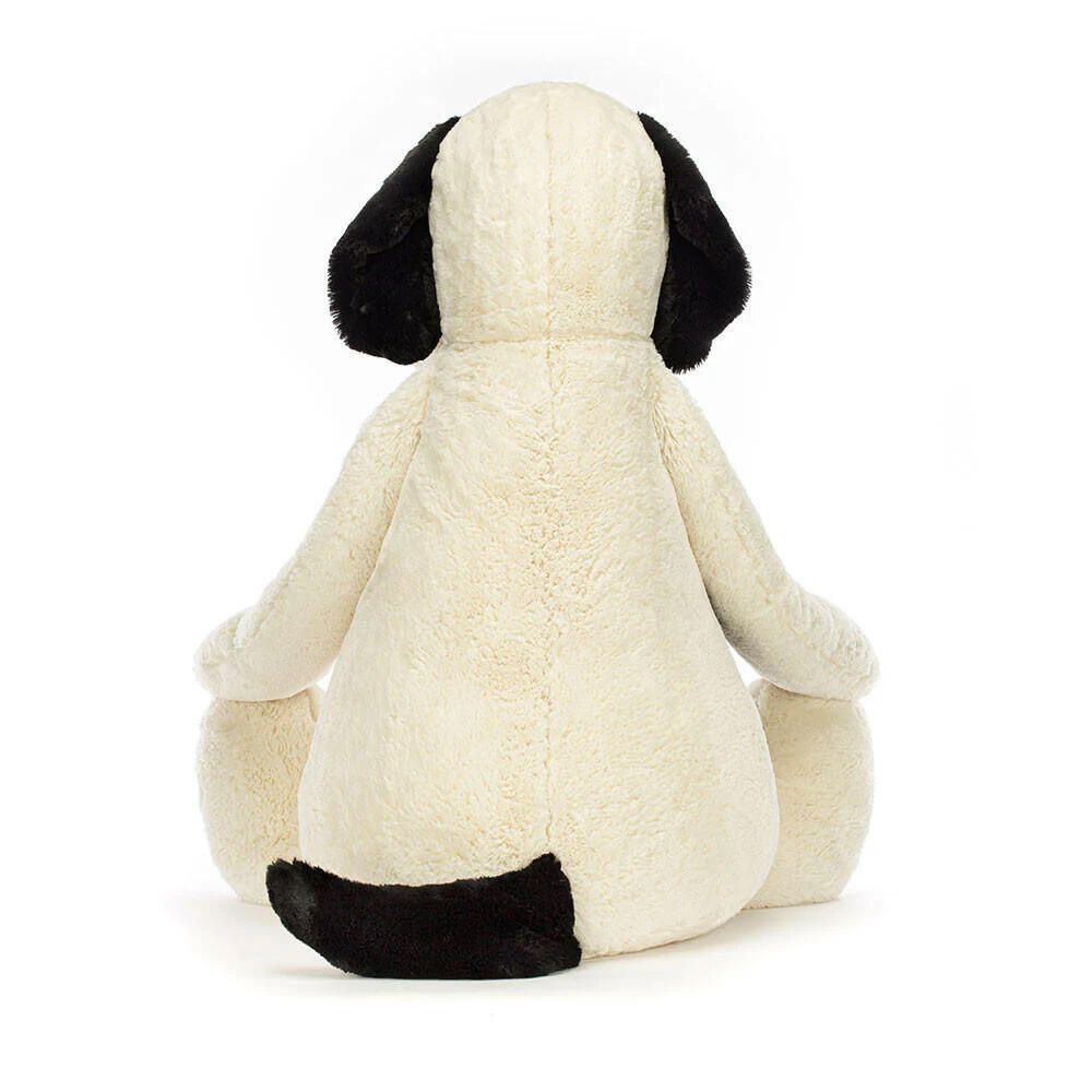 Kuscheltier BASHFUL BLACK & CREAM PUPPY Gigantic
