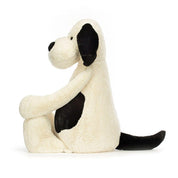 Kuscheltier BASHFUL BLACK & CREAM PUPPY Gigantic