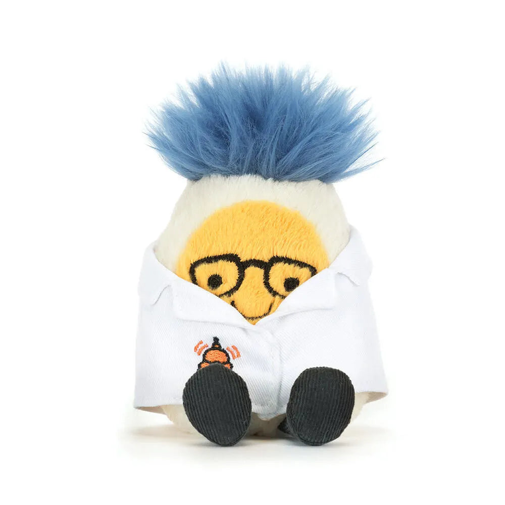 Kuscheltier AMUSEABLES BOILED EGG SCIENTIST OUTFIT