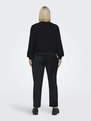 CARLUX L/S BOMBER JACKET NOOS, Black