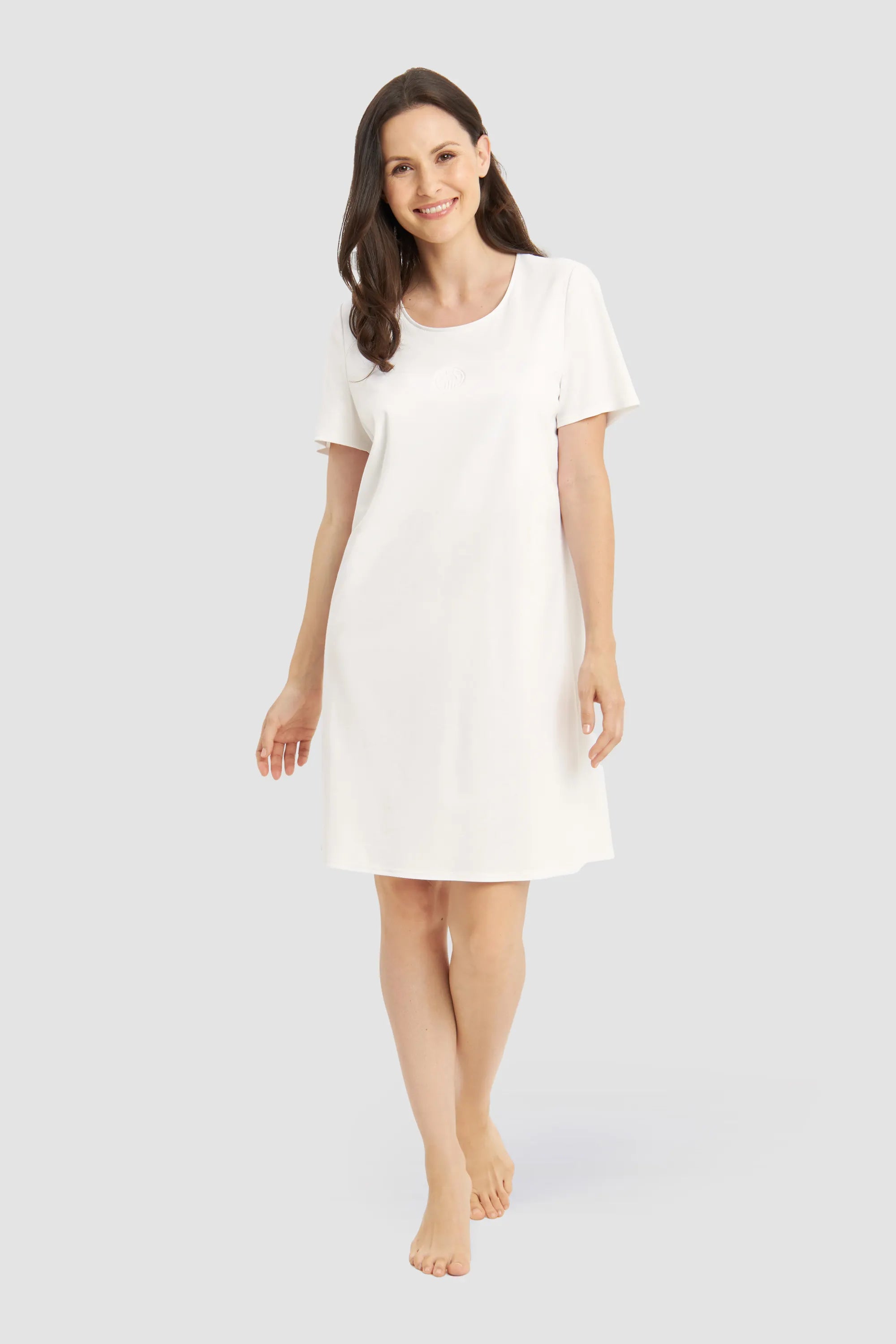 Nachtkleid aus Baumwolle
