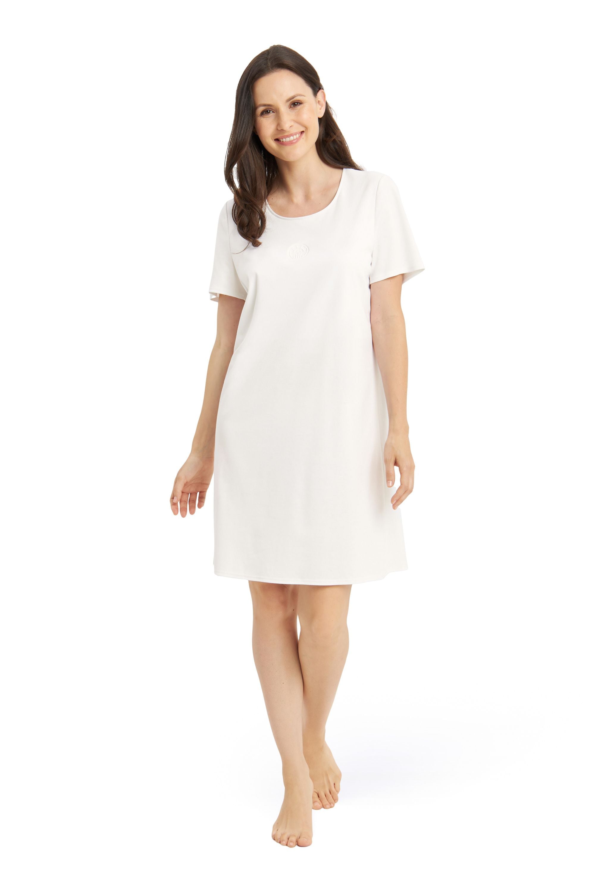 Nachtkleid aus Baumwolle