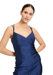 Abendkleid mit Beinschlitz