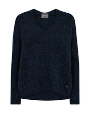 Strickpullover mit V-Ausschnitt