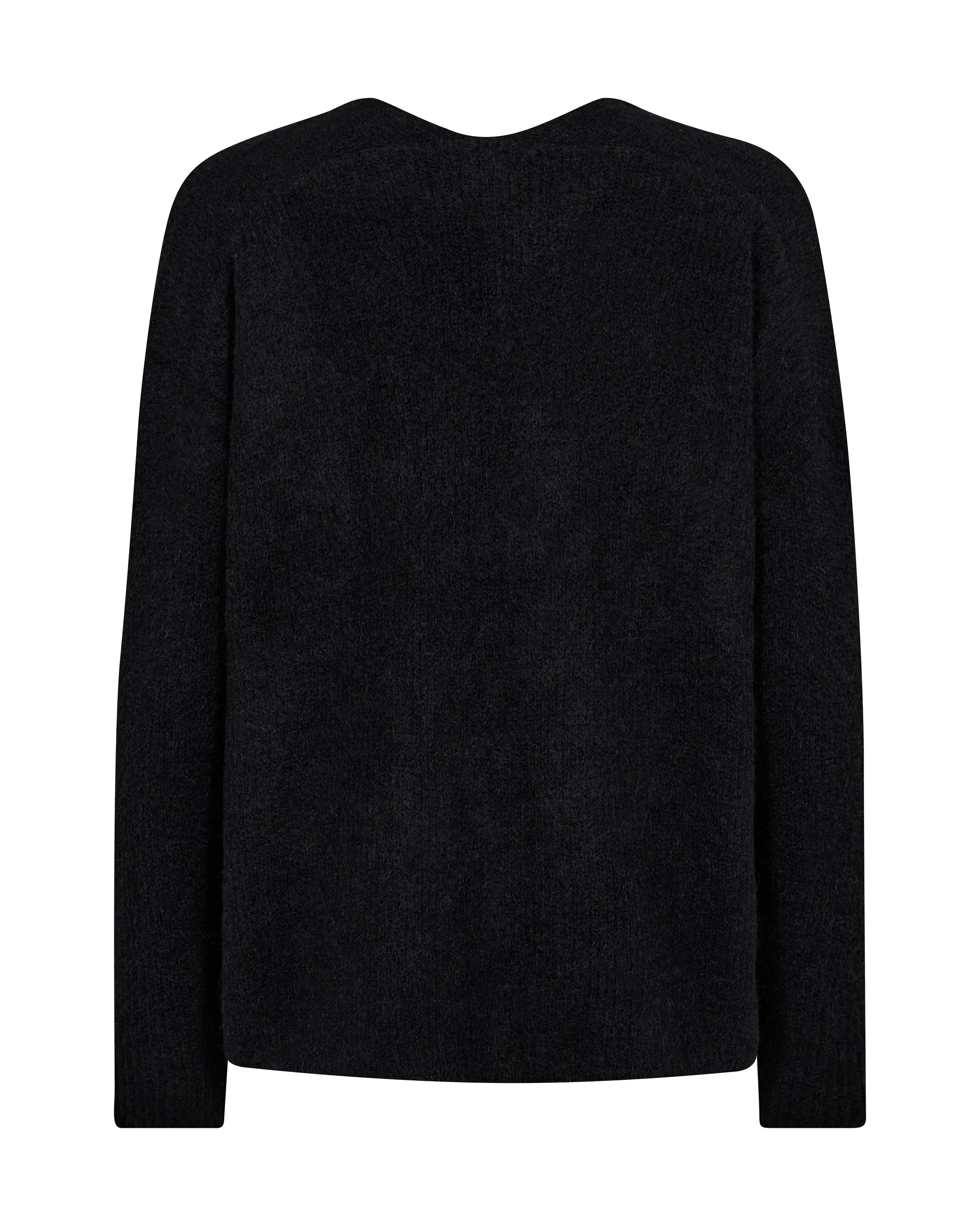 Strickpullover mit V-Ausschnitt