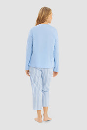 Pyjamashirt aus Baumwolle