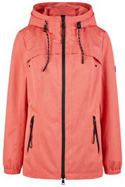 Funktionsjacke mit Kapuze