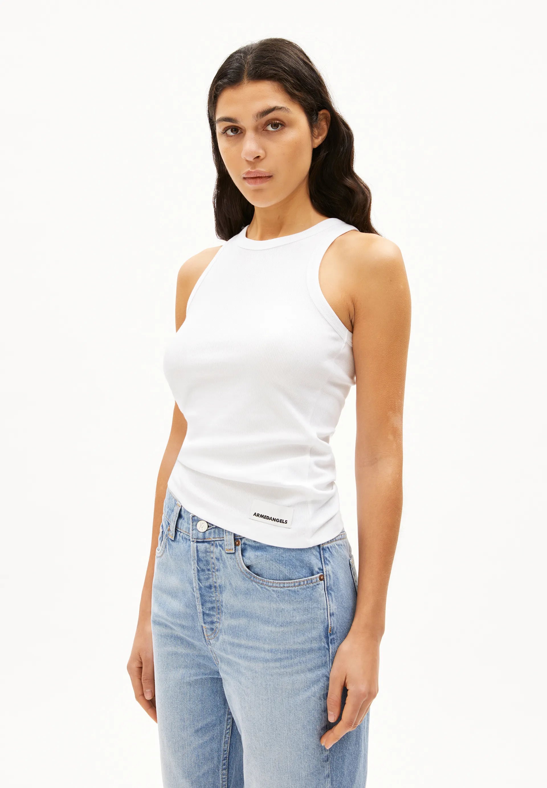 Geripptes Tanktop