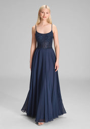 Abendkleid Maxi mit Pailletten