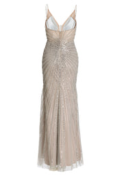 Abendkleid Maxi mit Pailletten