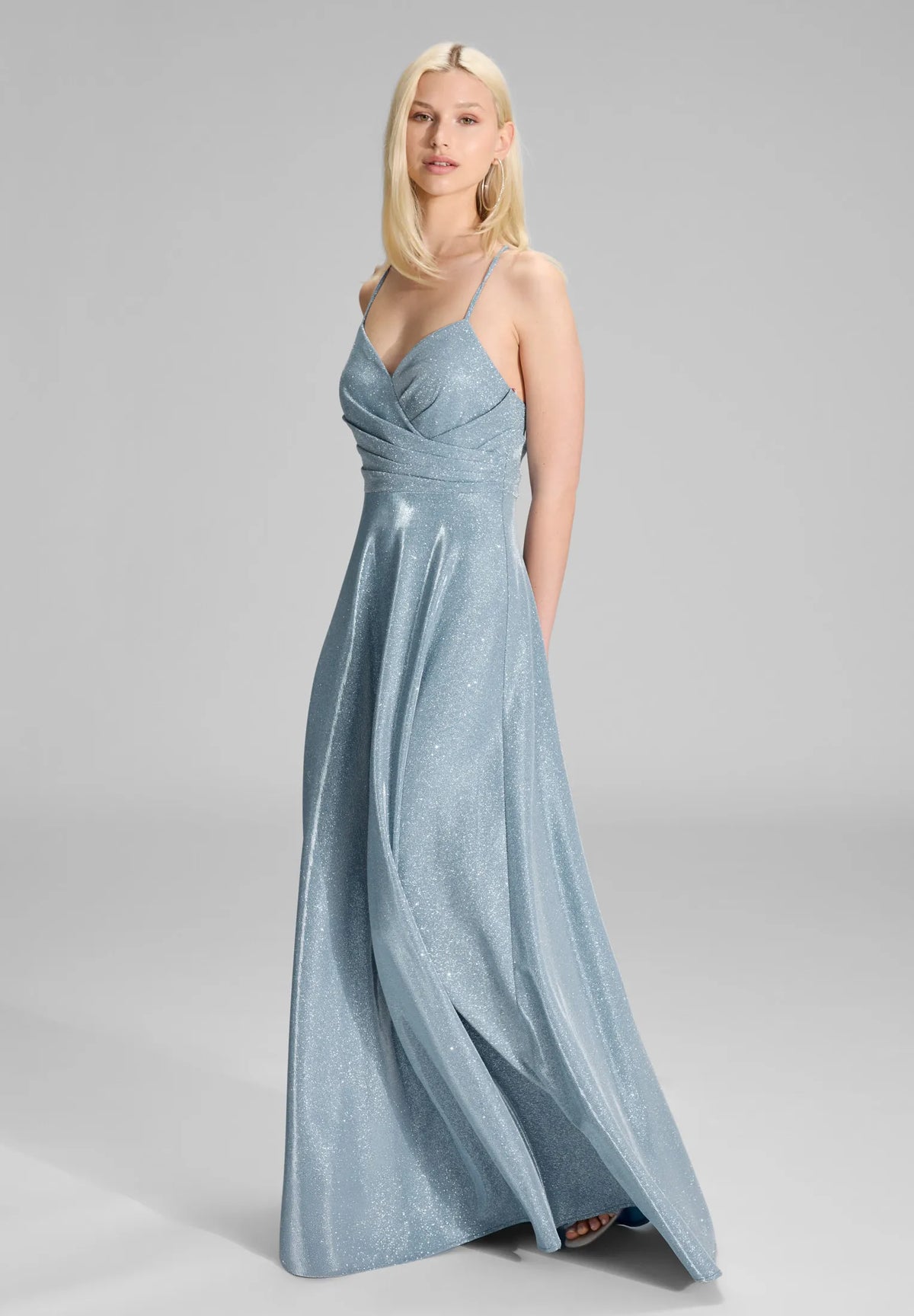 Abendkleid mit Schimmereffekt