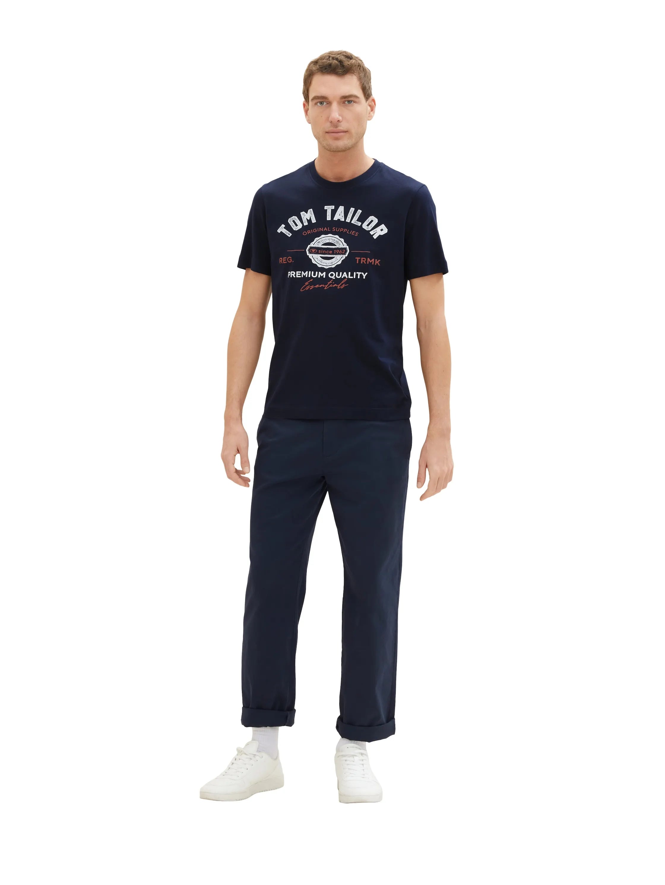 T-Shirt mit Logoprint