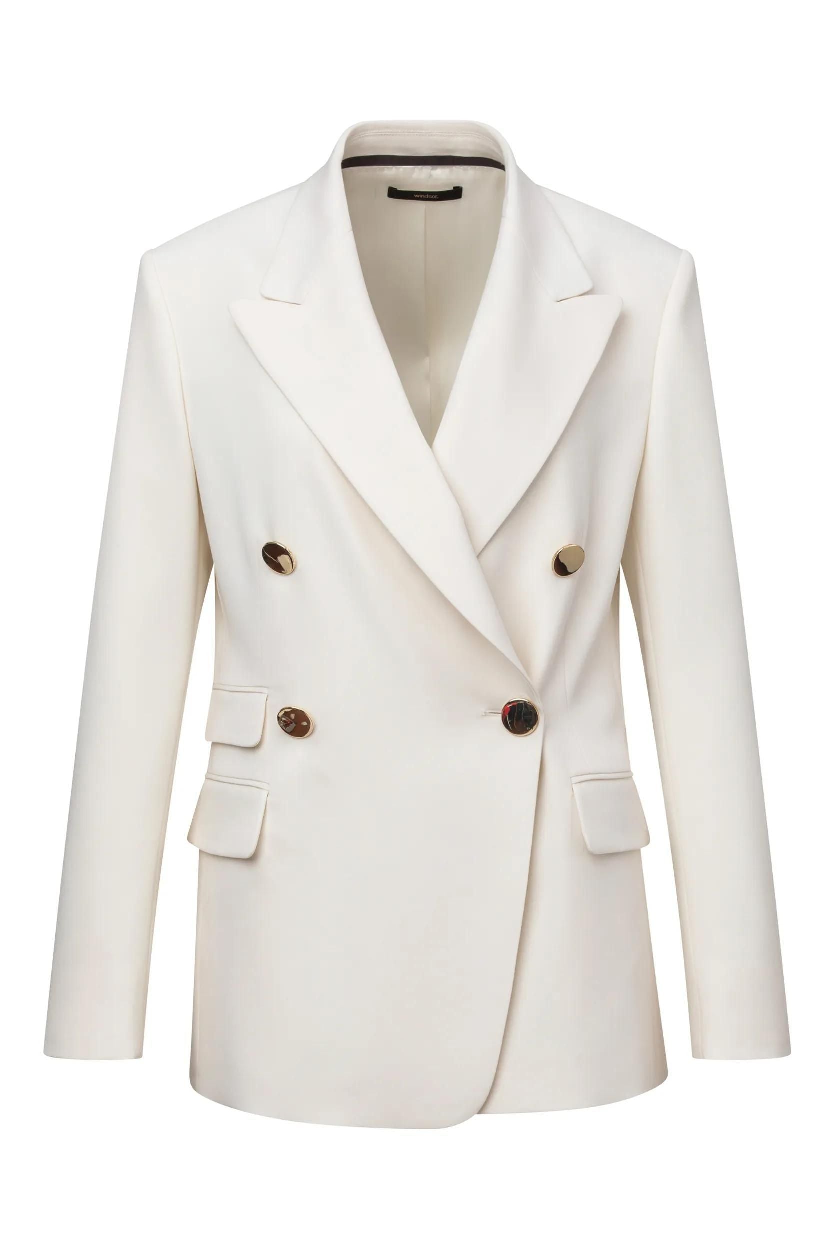 Blazer aus Schurwolle Relaxed Fit