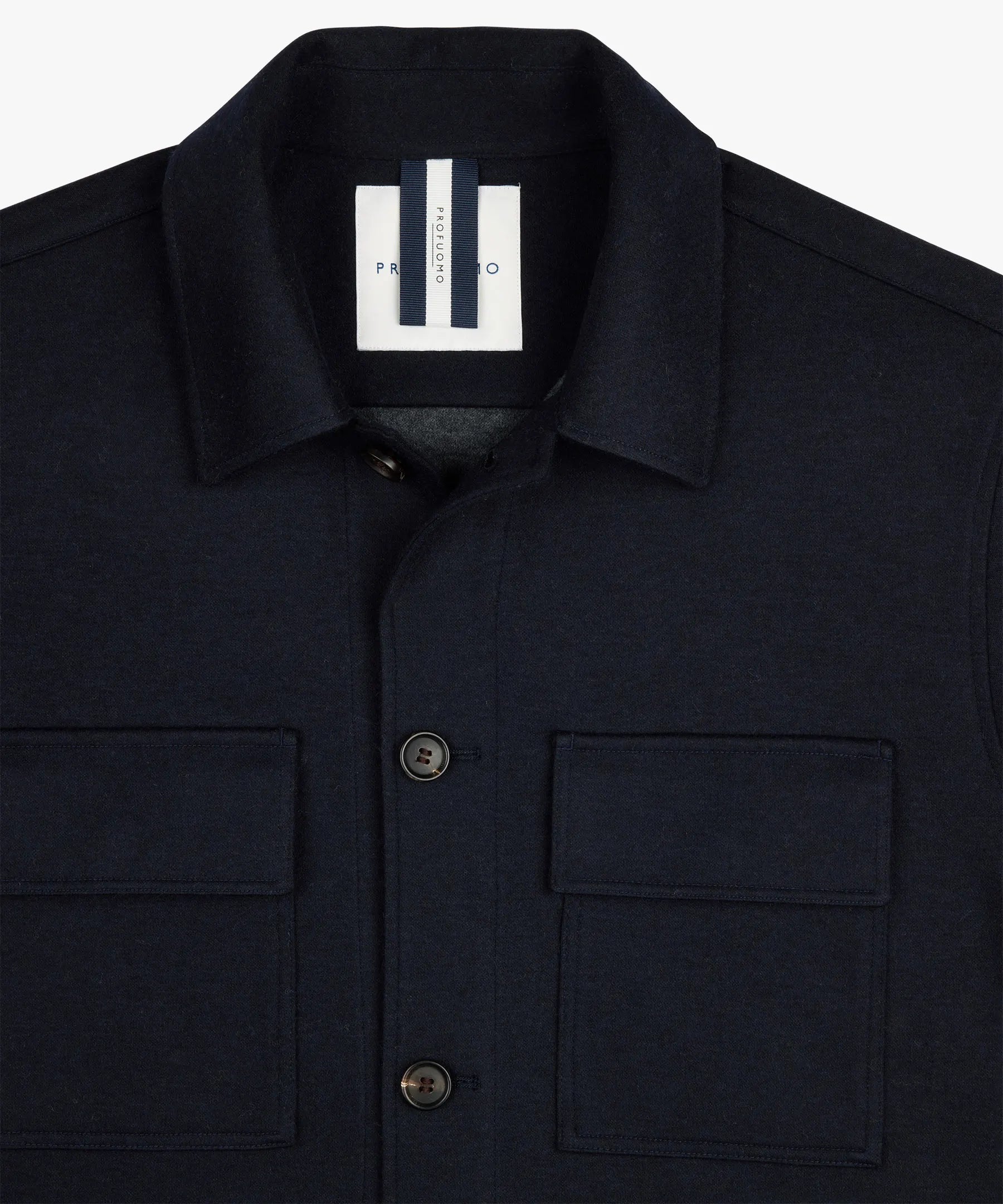 Overshirt aus Wollmix