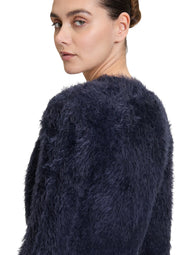 Strickbolero mit Dreiviertelarm