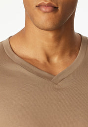 Langarmshirt aus Baumwolle