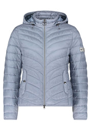 Steppjacke mit abnehmbarer Kapuze