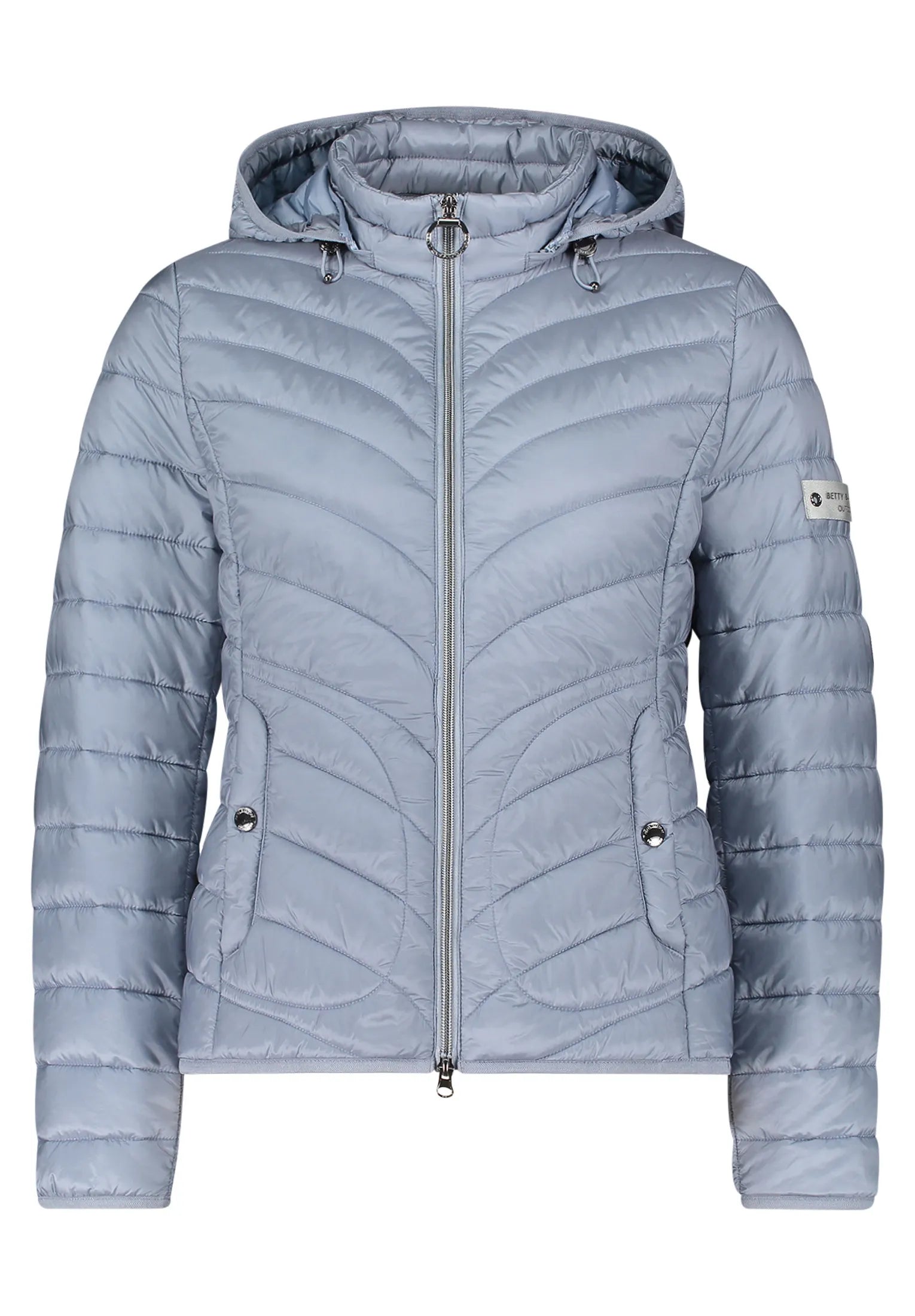 Steppjacke mit abnehmbarer Kapuze