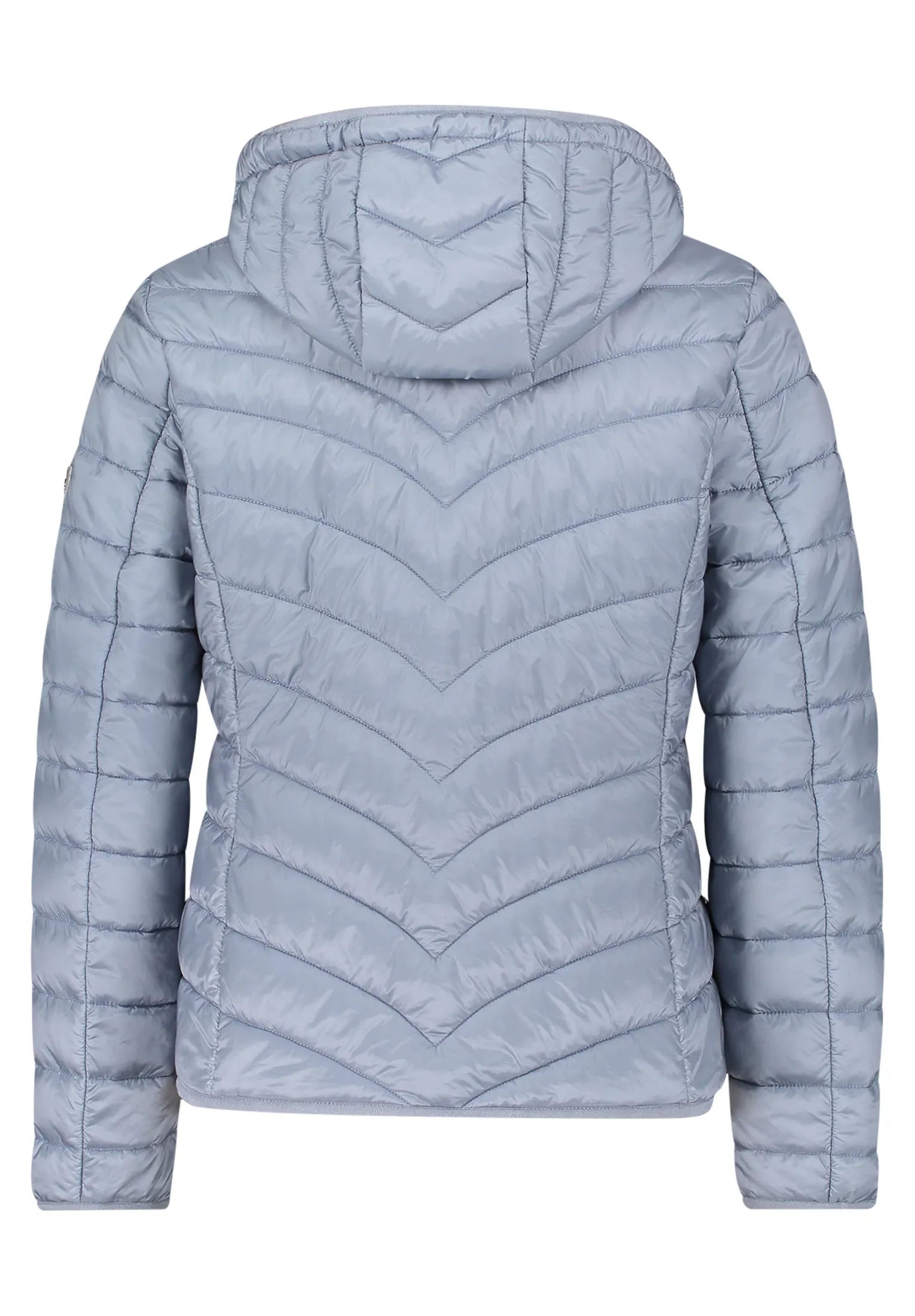 Steppjacke mit abnehmbarer Kapuze