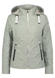 Übergangsjacke mit Kapuze