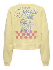 Sweatshirt ONLVIVVIAN aus Baumwollmix