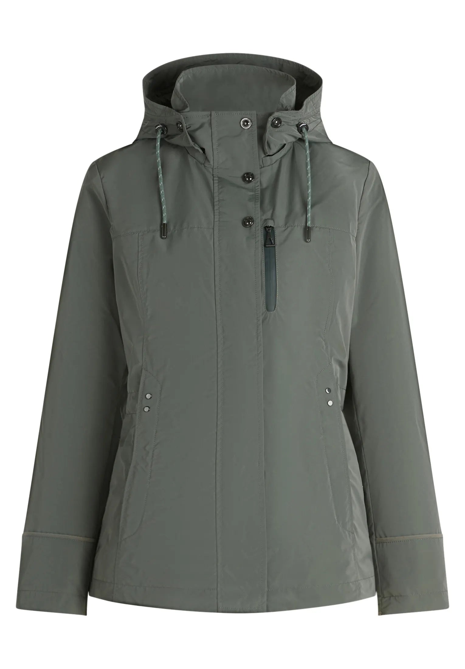 Übergangsjacke mit Kapuze
