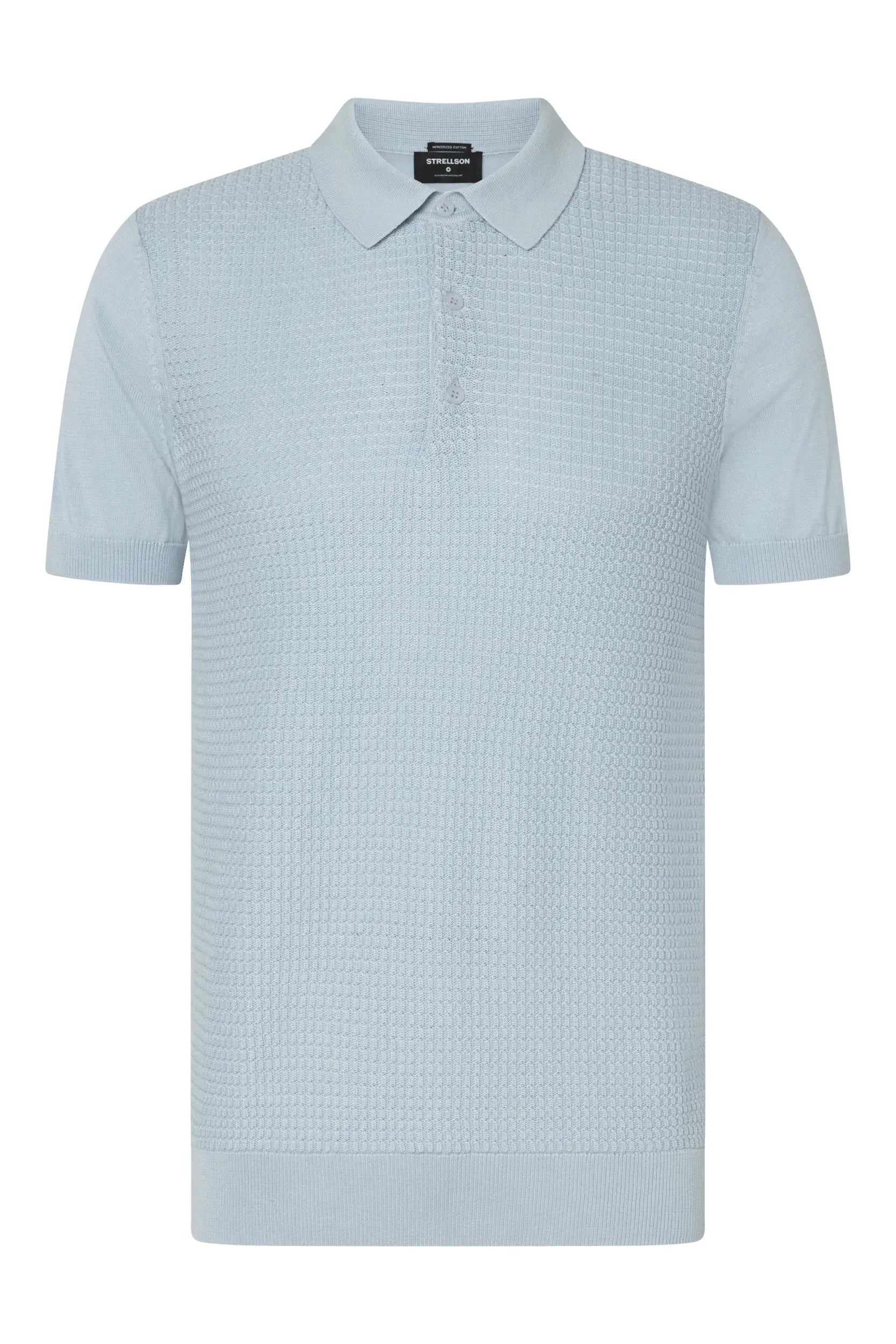 Strickpoloshirt ADRIAN aus Baumwolle